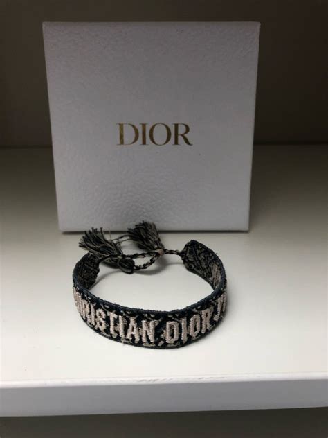 dior hand bracelet|christian Dior studded friendship bracelet.